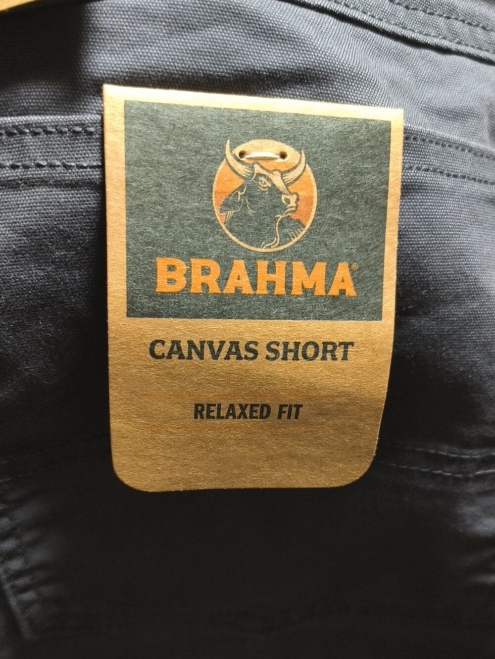 Brahma Men's Charcoal Cargo Shorts - Picture 3 of 3